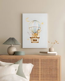 Wallity Artcanvas80 Lienzo Decorativo Multicolor 40 x 60 cm